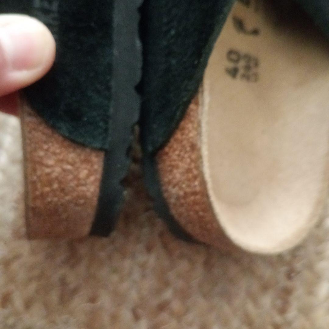 BIRKENSTOCK ブラック サボサンダル 40