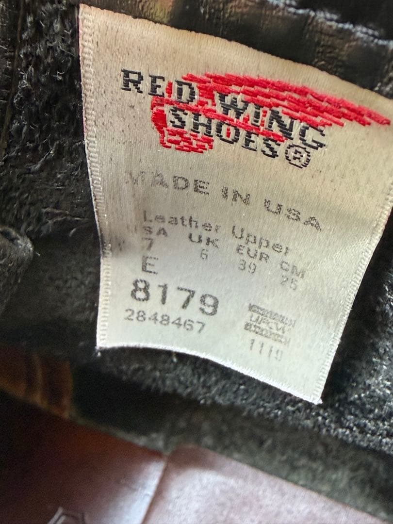 【箱付き】REDWING 8179 アイリッシュセッター USA製 7E