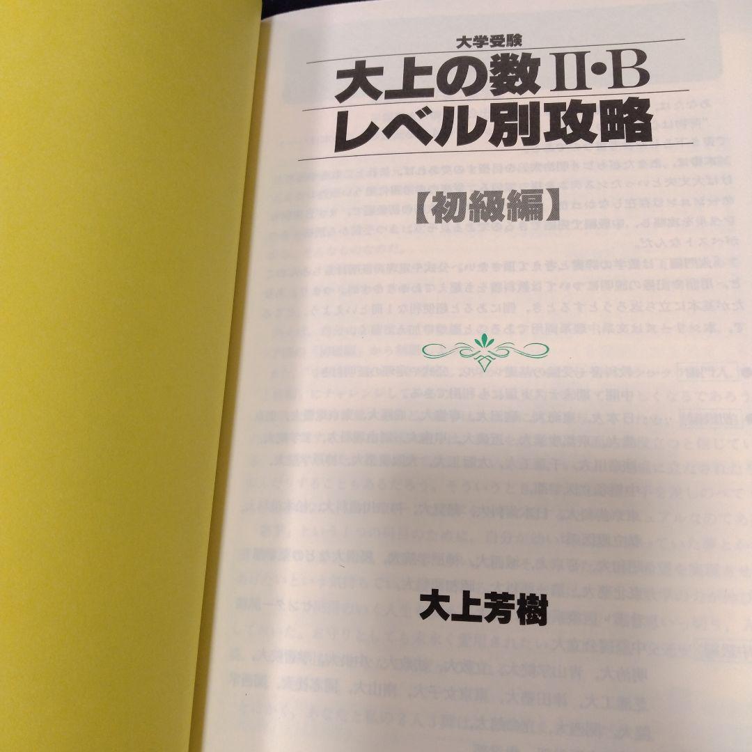 大上の数2・Bレベル別攻略6 初級編 東進ハイスクール 大上芳樹