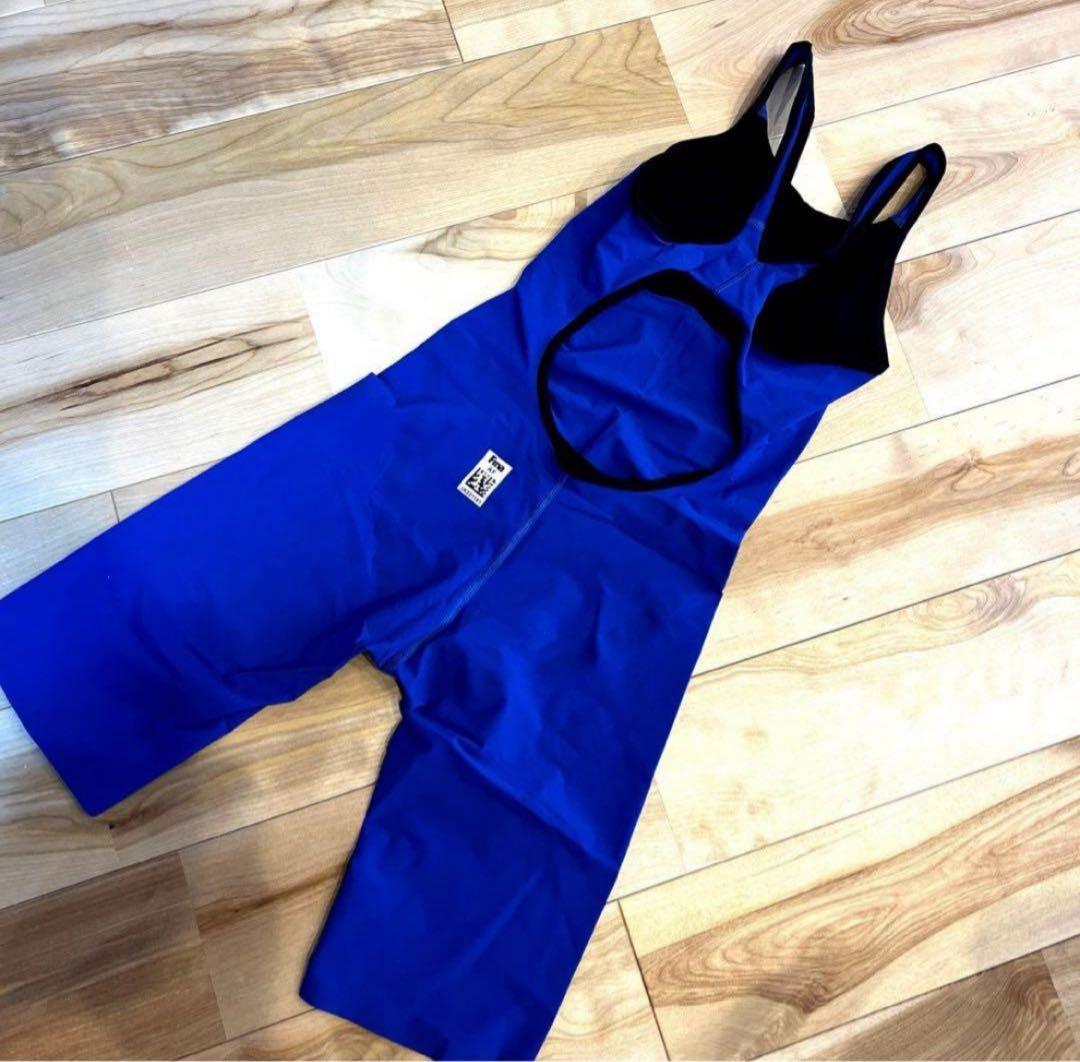 Jaked Fina認証 スポーツ用水着 青　高速水着　競泳水着　大会水着　S