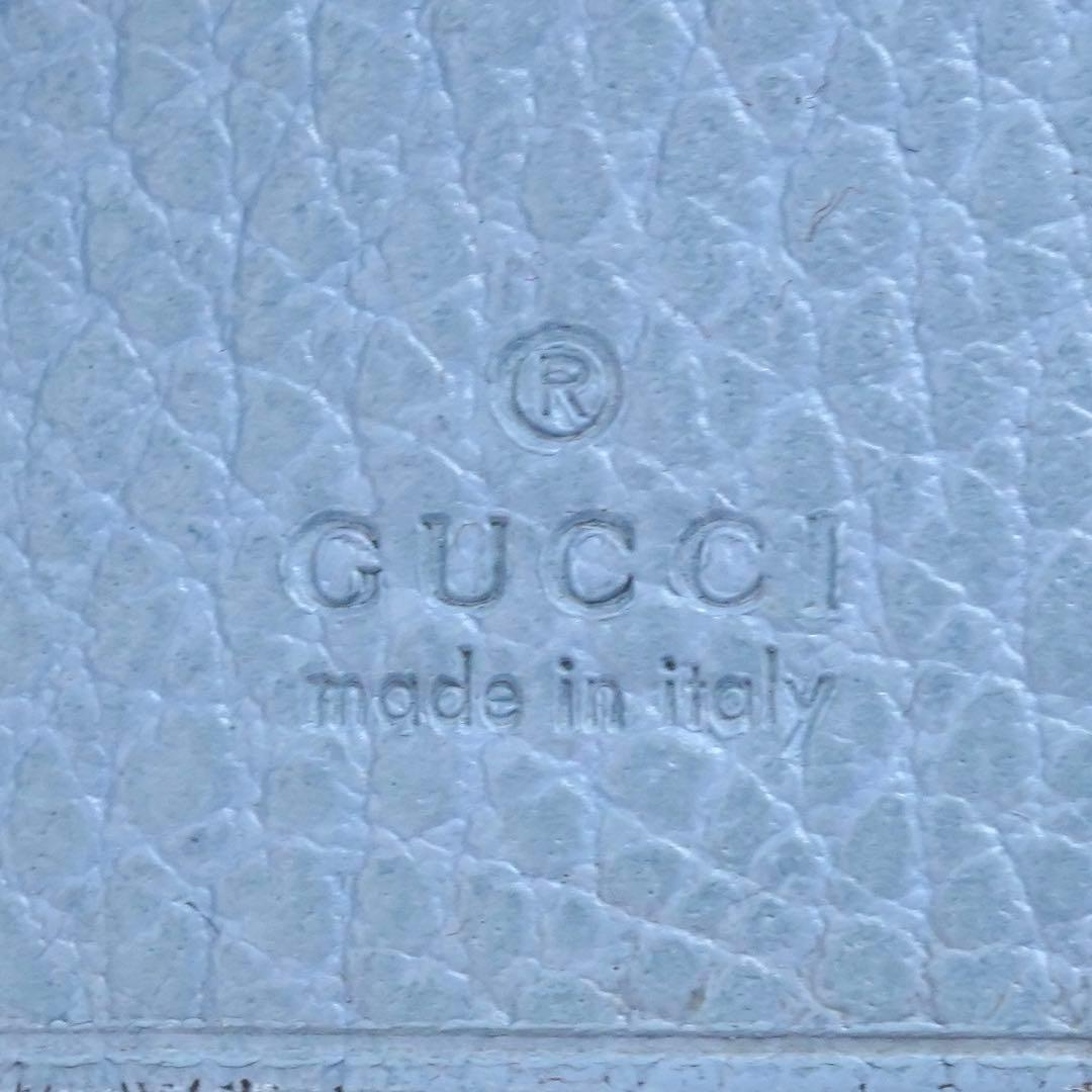 ✨新品未使用・箱付き✨　GUCCI キーケース　キーリング　6連　筆記体ロゴ