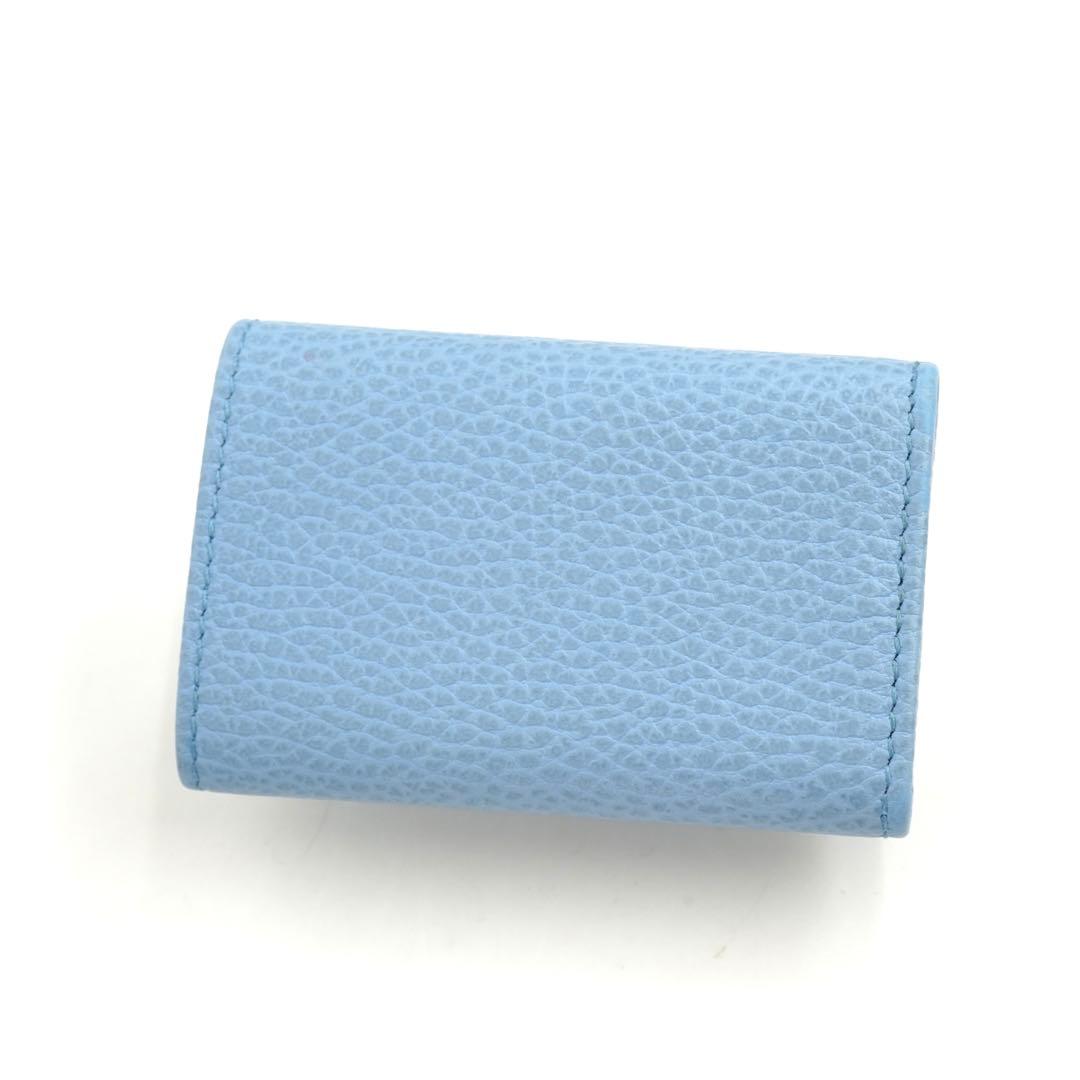 ✨新品未使用・箱付き✨　GUCCI キーケース　キーリング　6連　筆記体ロゴ