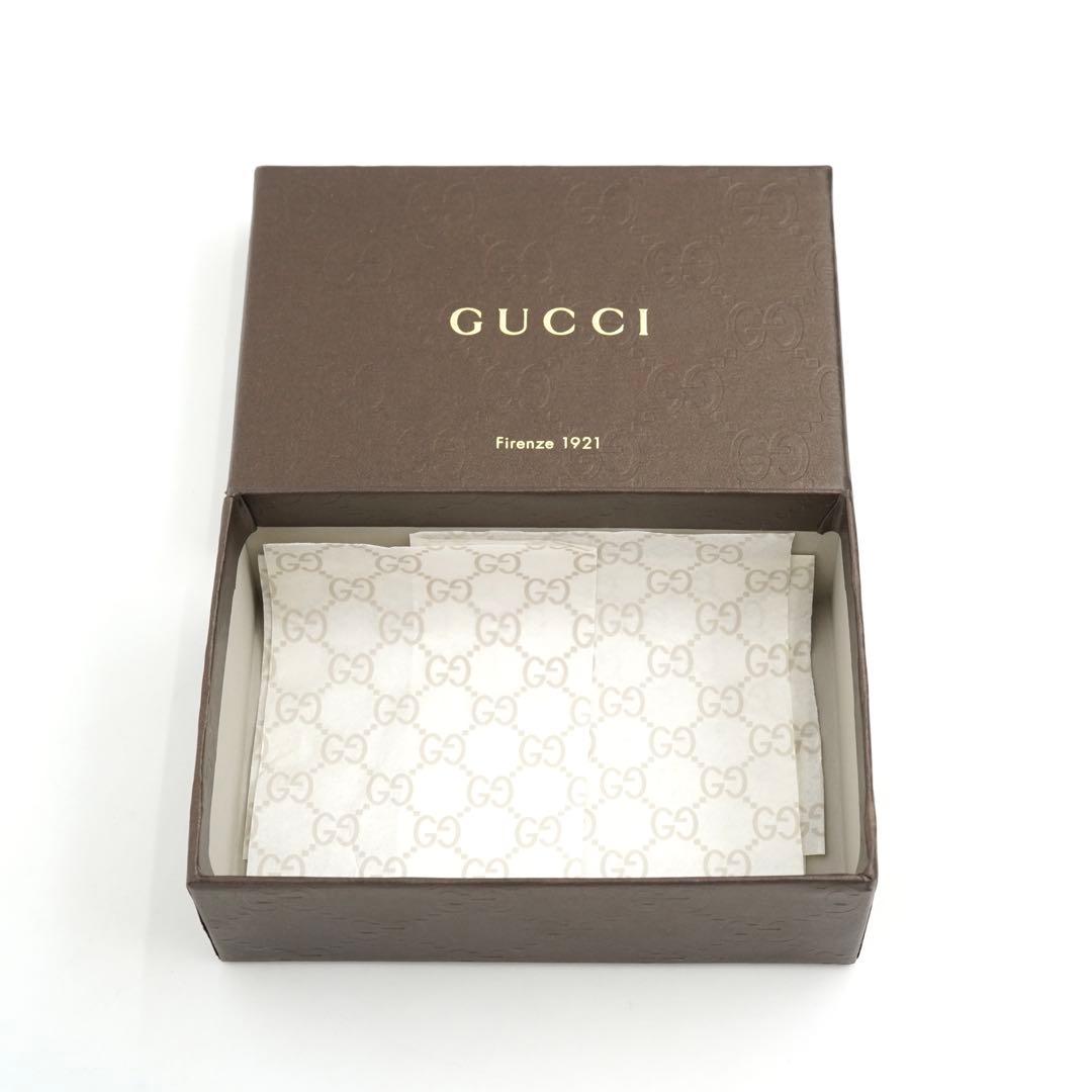 ✨新品未使用・箱付き✨　GUCCI キーケース　キーリング　6連　筆記体ロゴ