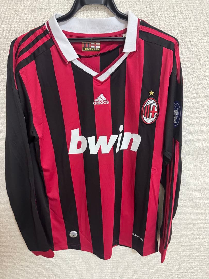 c*0様 【新品】希少 インザーギ ユニフォーム 長袖 ACミラン 新品タグ付き