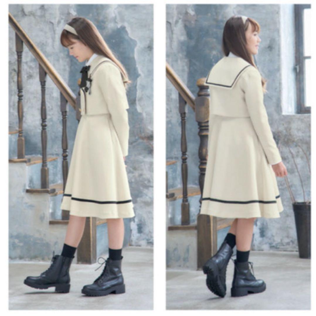 中古　卒服arisana ベージュ フォーマルドレス 150cm アリサナ　5点