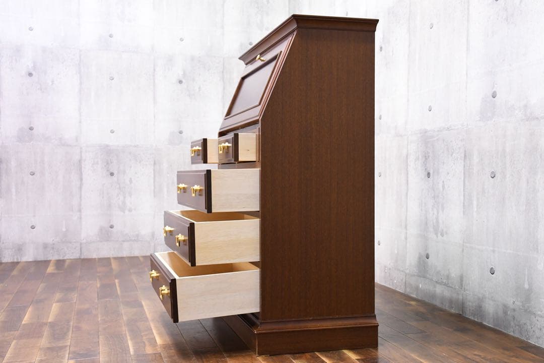 EGK39 マルニ木工 地中海シリーズ ライティングビューロー 27万 デスク