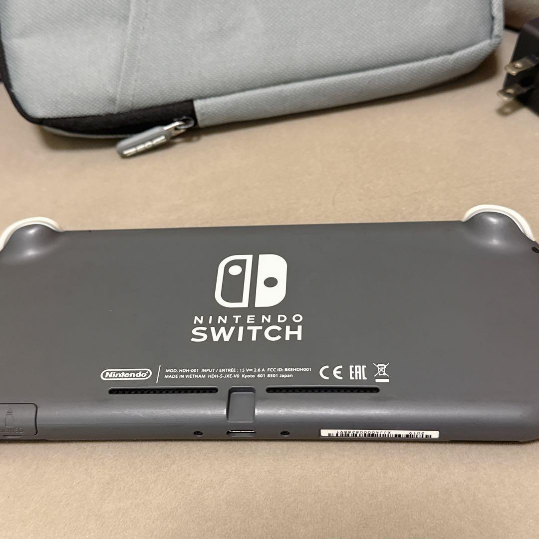 Nintendo Switch Lite グレー 本体 動作確認済み