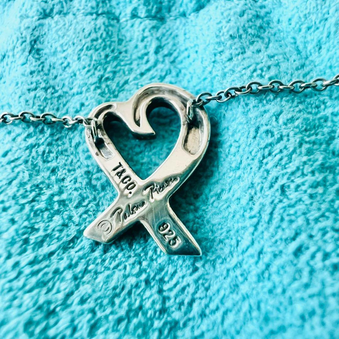 ✨極美品✨ティファニー　ネックレス　ラビングハート　925　パロマピカソ