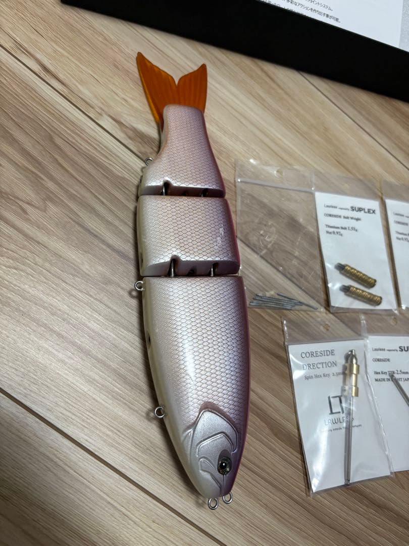 ローレス　SUPLEX コアサイド　美品　予備パーツ付き