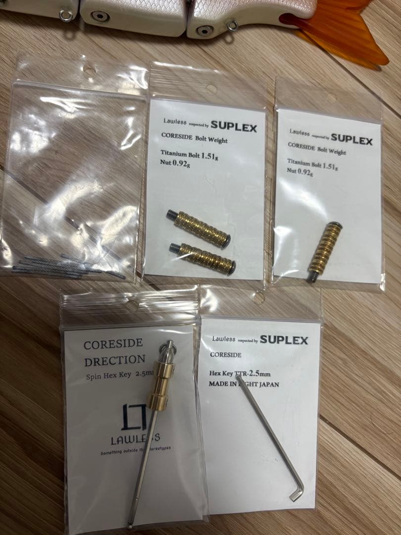 ローレス　SUPLEX コアサイド　美品　予備パーツ付き