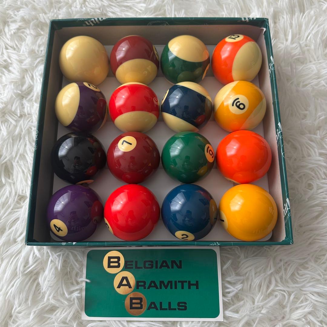 Aramith BELGIAN BALLS 16個セット ビリヤードボール