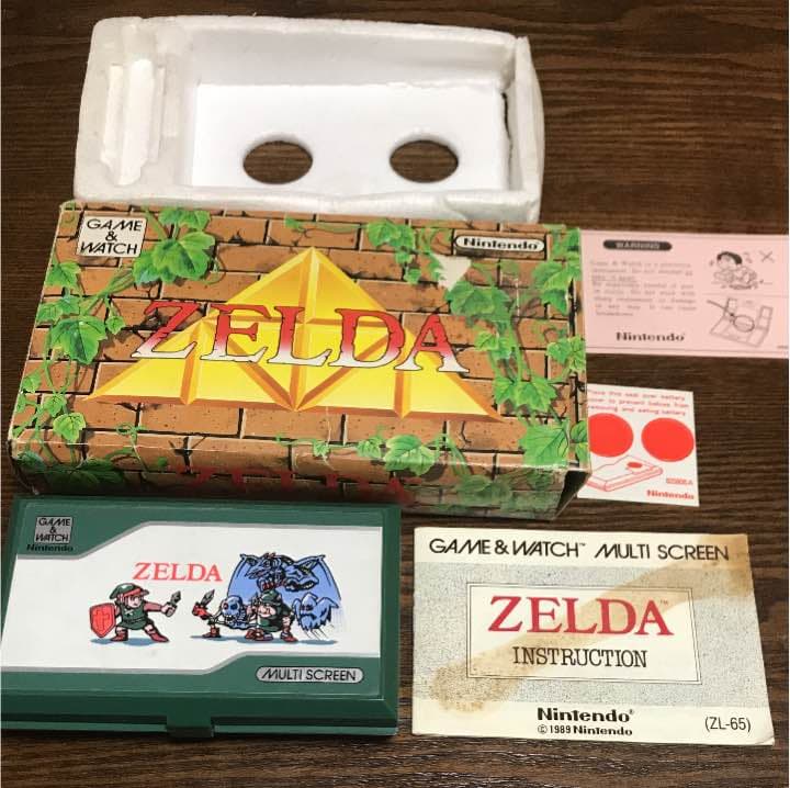 ゲームウォッチ ゼルダ 海外 マルチスクリーン