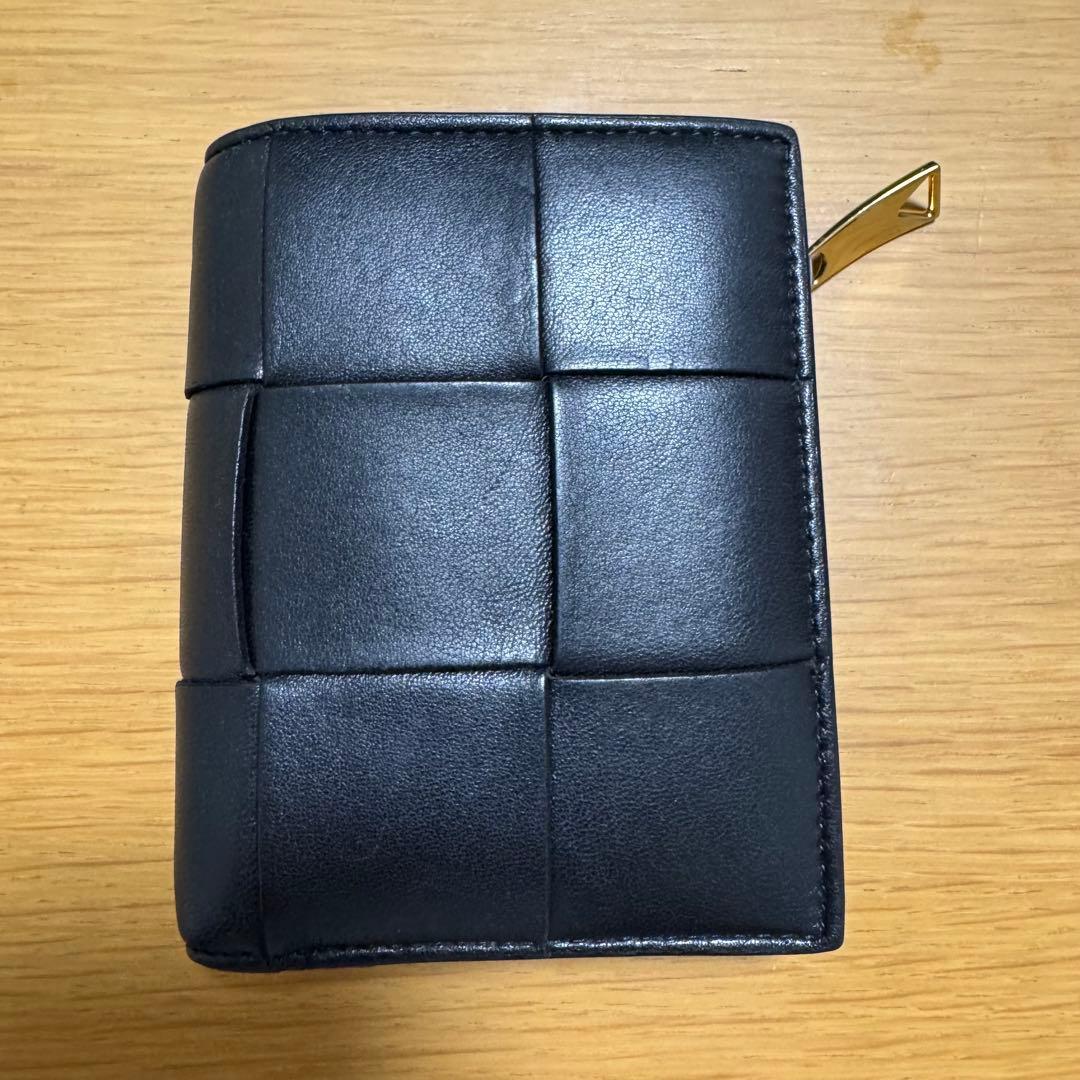 Bottega Veneta ブラック二つ折り財布