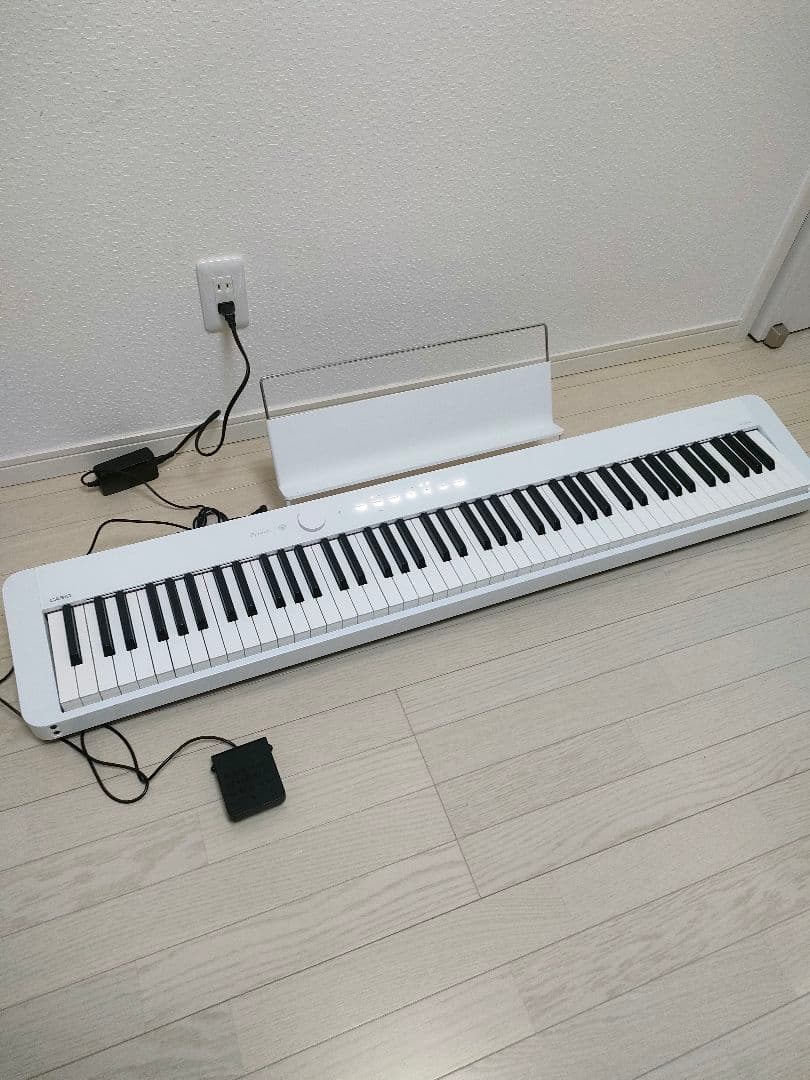 カシオ　電子ピアノ　PX-S1000 ホワイト 2020年製　88鍵盤