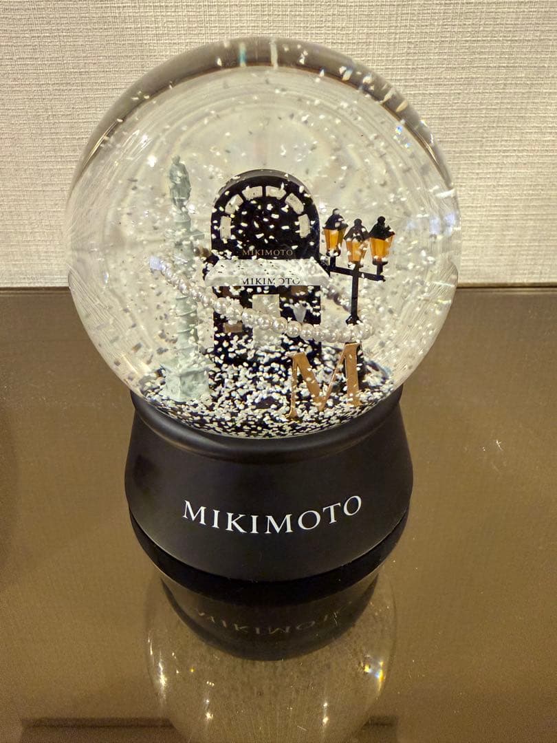 【新品】MIKIMOTO スノードーム