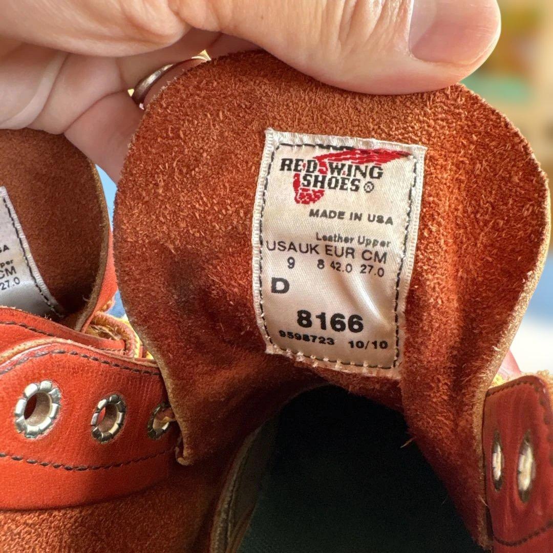 RED WING レッドウィング 8166［サイズ：9D］アイリッシュセッター