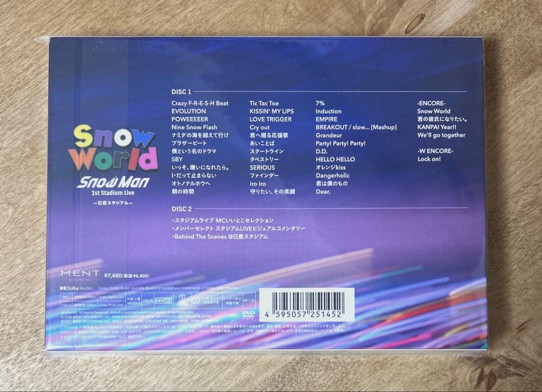  Man 1st Stadium Live DVD日産スタジアムFC限定