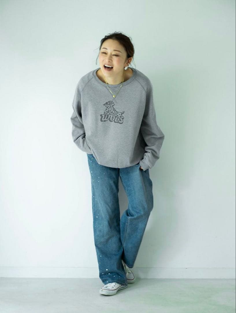 25周年ハグオーワ✖️レミレリーフコラボ限定スウェットグレー雅姫さんノベルティ付