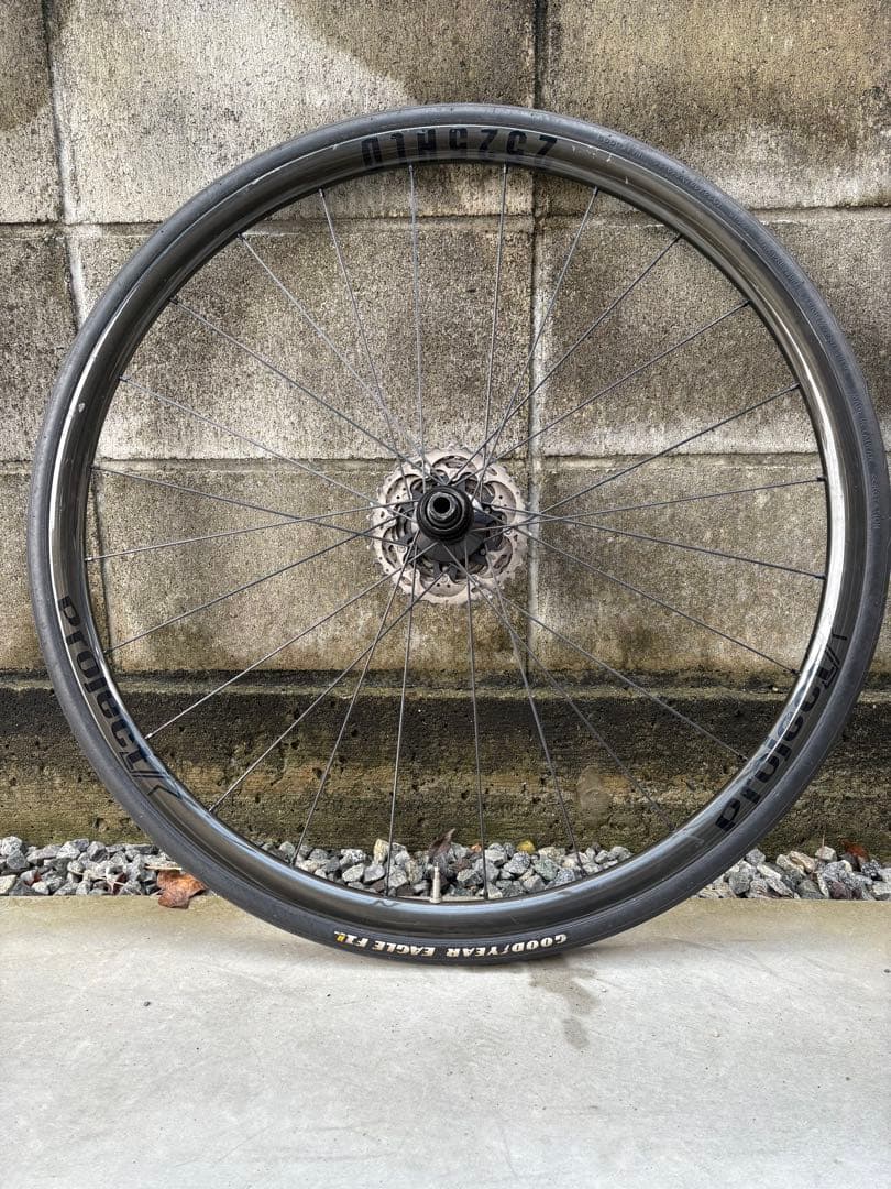カーボンホイール Project-K クリンチャー/チューブレス対応 1150g