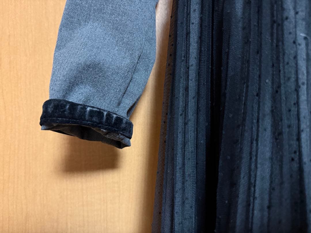 ワンピース herlipto Garnier Pleated Dress S