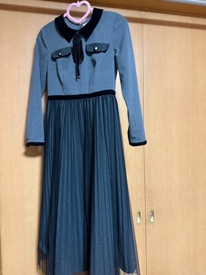 ワンピース herlipto Garnier Pleated Dress S