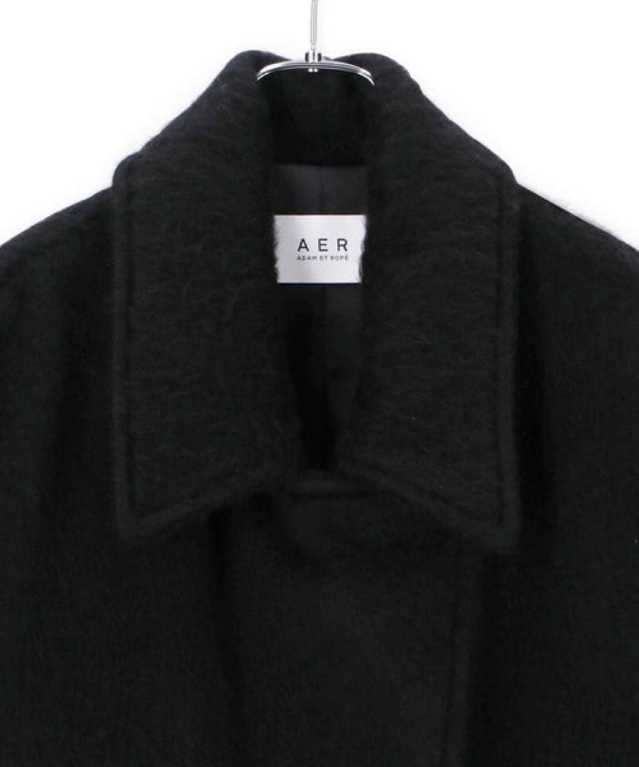 ADAM ET ROPÉ FEMME 【WEB限定】ステンカラーシャギーコート