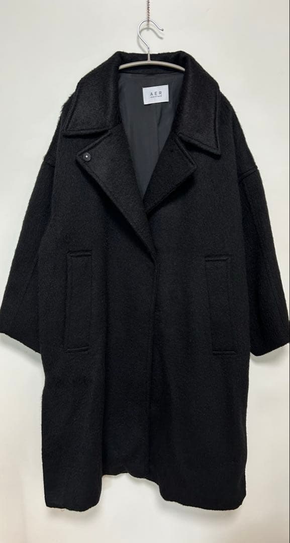 ADAM ET ROPÉ FEMME 【WEB限定】ステンカラーシャギーコート