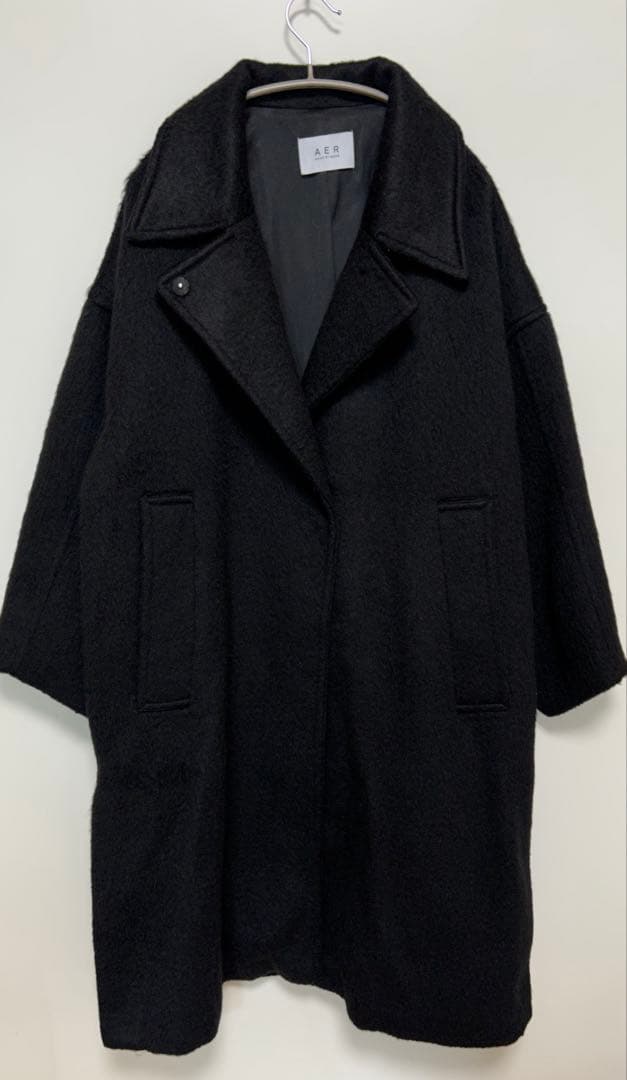 ADAM ET ROPÉ FEMME 【WEB限定】ステンカラーシャギーコート