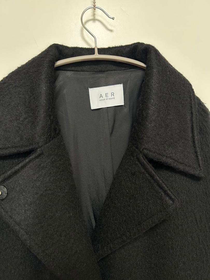 ADAM ET ROPÉ FEMME 【WEB限定】ステンカラーシャギーコート