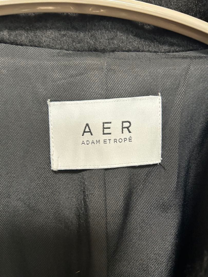 ADAM ET ROPÉ FEMME 【WEB限定】ステンカラーシャギーコート