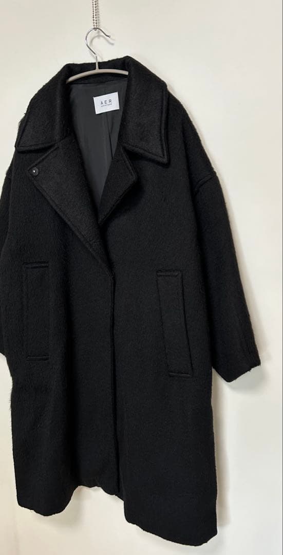 ADAM ET ROPÉ FEMME 【WEB限定】ステンカラーシャギーコート