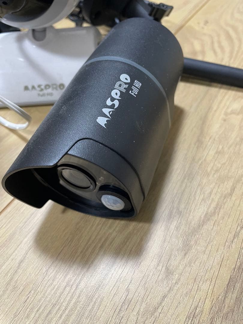 AASPRO 防犯カメラセット モニター・ドーム・バレット