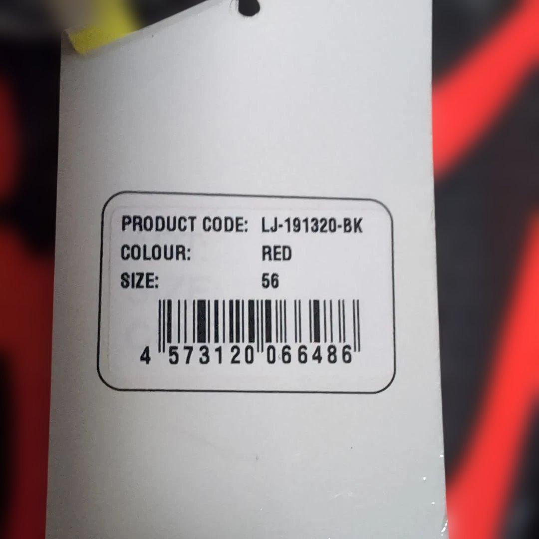 新品　ベリック　レザージャケット　56サイズ　黒／白／赤　BERIK