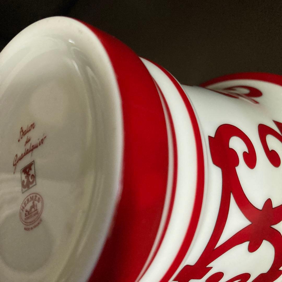 【希少品】　エルメス　花瓶　Hermes ガダルキヴィール 　フラワーベース