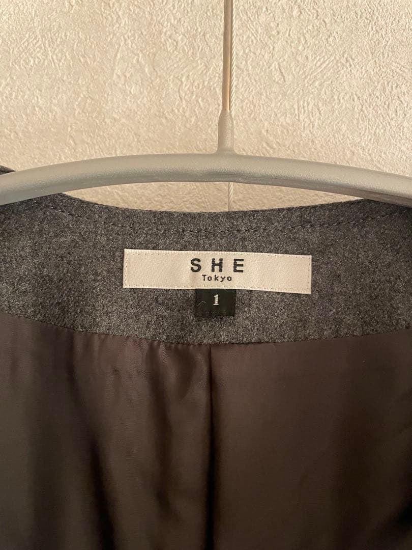 SHE Tokyo 2025AW Randi Charcoal サイズ1