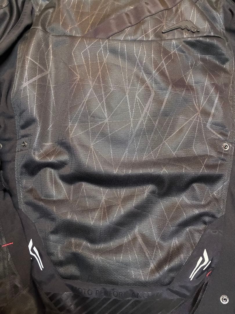 クシタニ エアーコンテンドジャケット黒k-2368XL 胸プロテクターセット販売