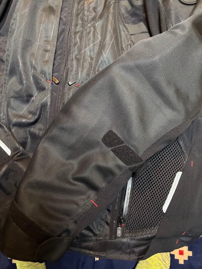 クシタニ エアーコンテンドジャケット黒k-2368XL 胸プロテクターセット販売