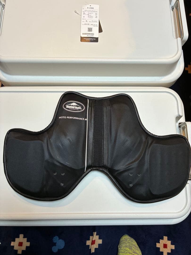 クシタニ エアーコンテンドジャケット黒k-2368XL 胸プロテクターセット販売