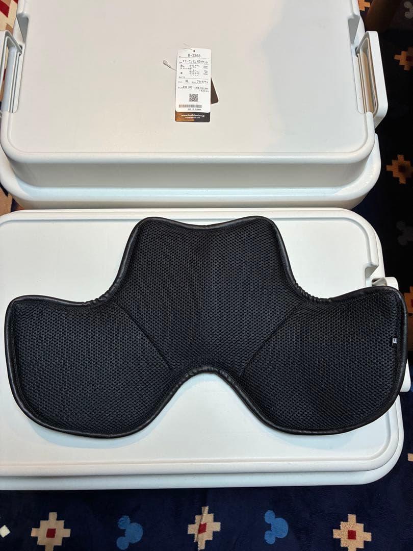 クシタニ エアーコンテンドジャケット黒k-2368XL 胸プロテクターセット販売