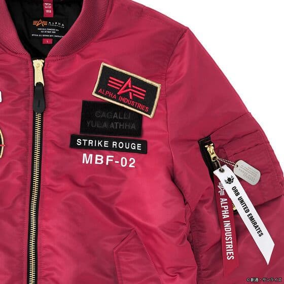 【XL】STRICT-G ALPHA MA-1 NATUS カガリ ジャケット