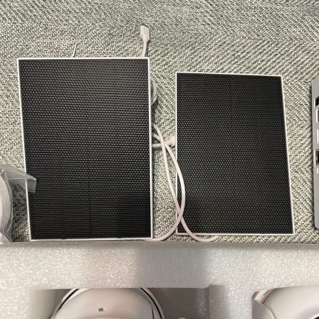 VORGUT 防犯カメラ 屋外 ソーラー 2台セット　モニター付400万画素