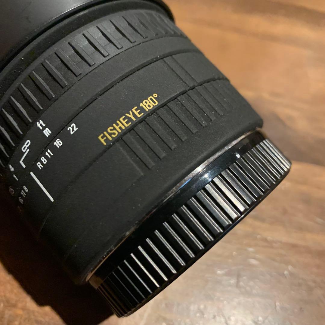 シグマ AF 15mm 1:2.8 EX FISHEYE 180° レンズ