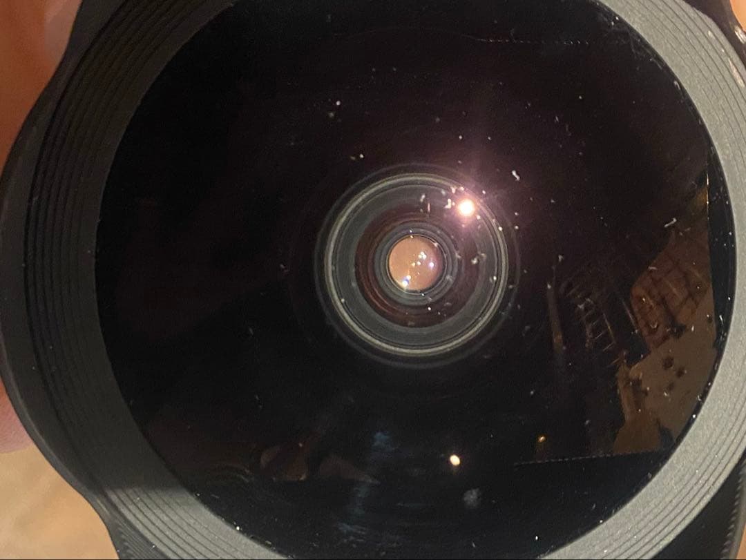 シグマ AF 15mm 1:2.8 EX FISHEYE 180° レンズ