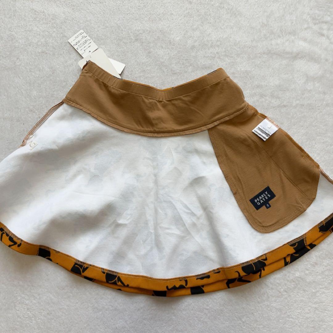 美品 パーリーゲイツ　セットアップ　 馬　ホース　柄　フレアスカート　ジャケット