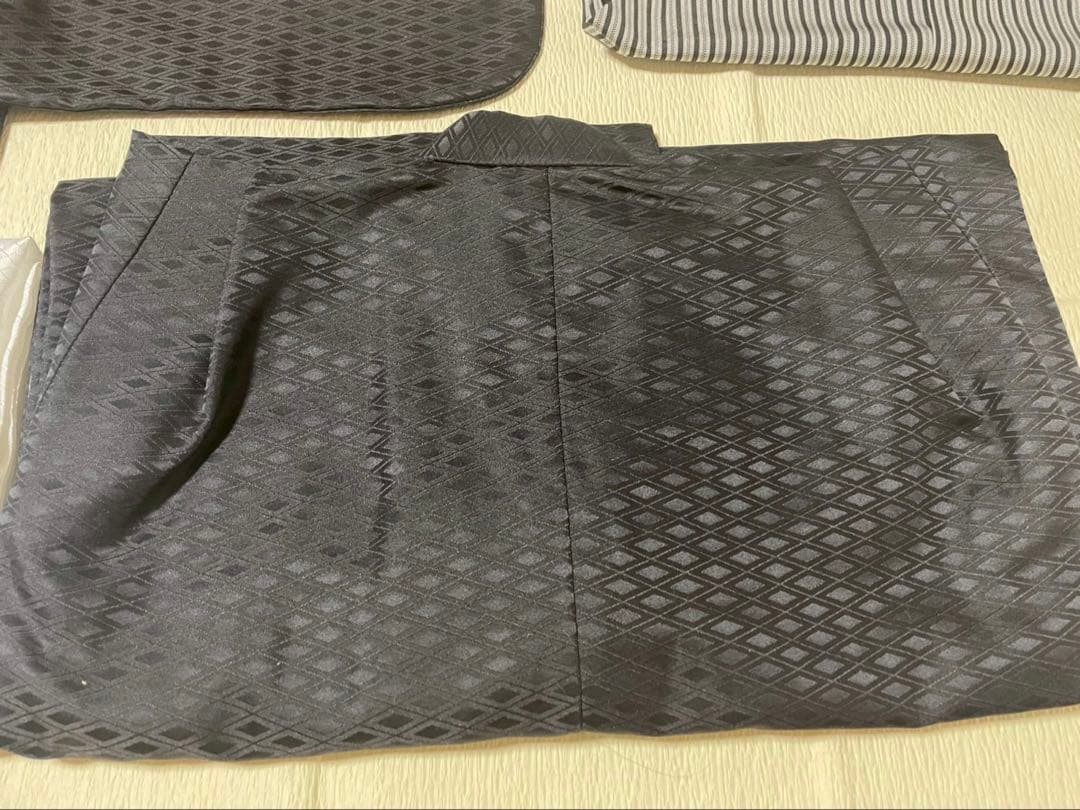 袴セット　七五三　箱入り　男の子　兜　黒