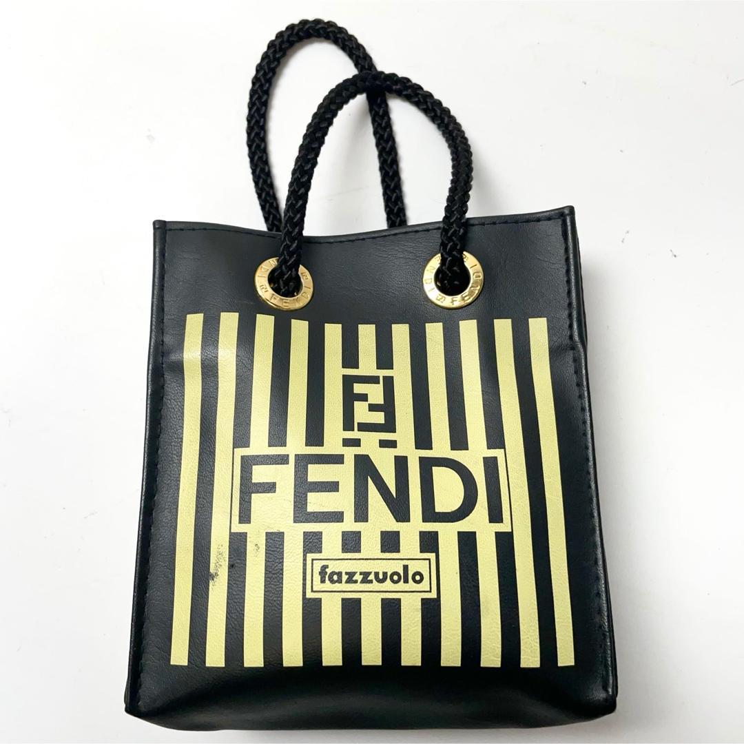 りた　フェンディ　ファッツォーロ　レザー　ミニトート