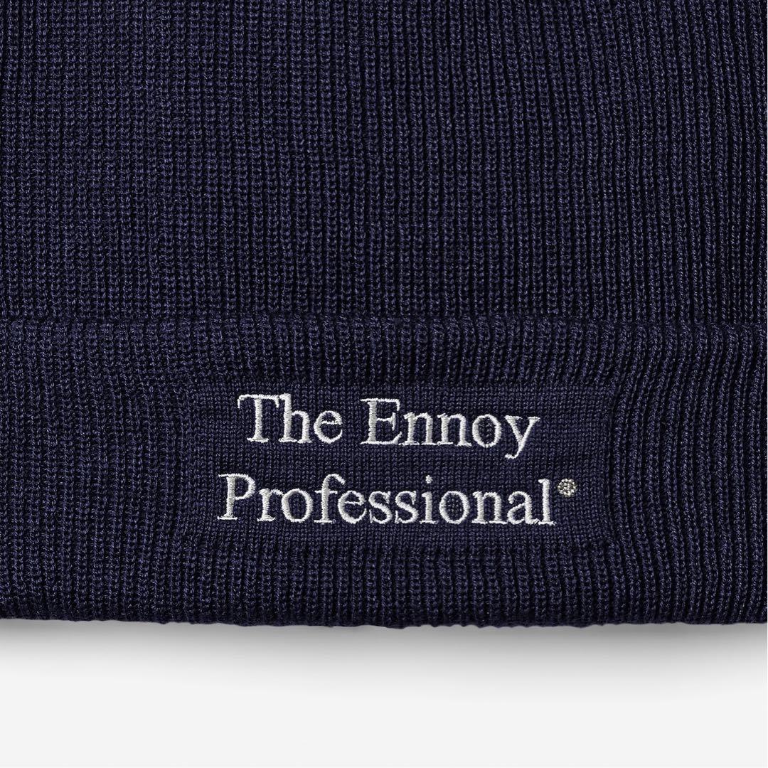 【ENNOY】PROFESSIONAL KNIT CAP (navy)