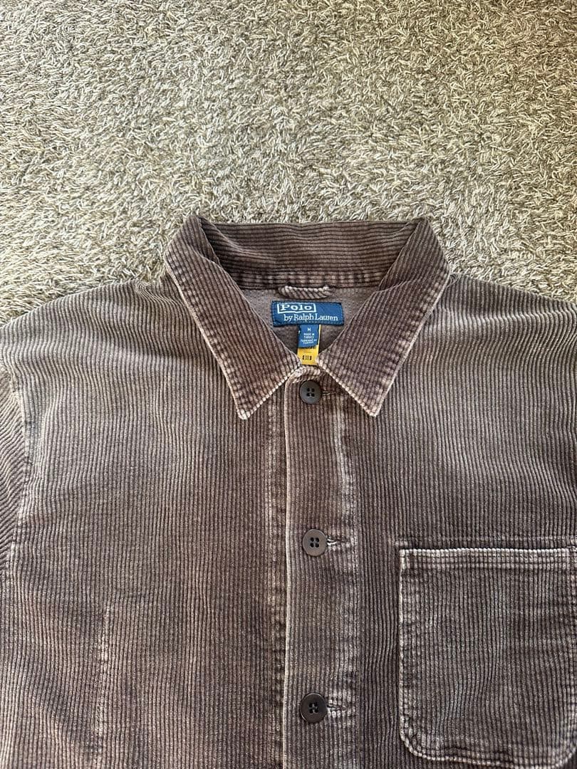 polo ラルフローレン コーデュロイジャケット カバーオール　ブラウン　RRL