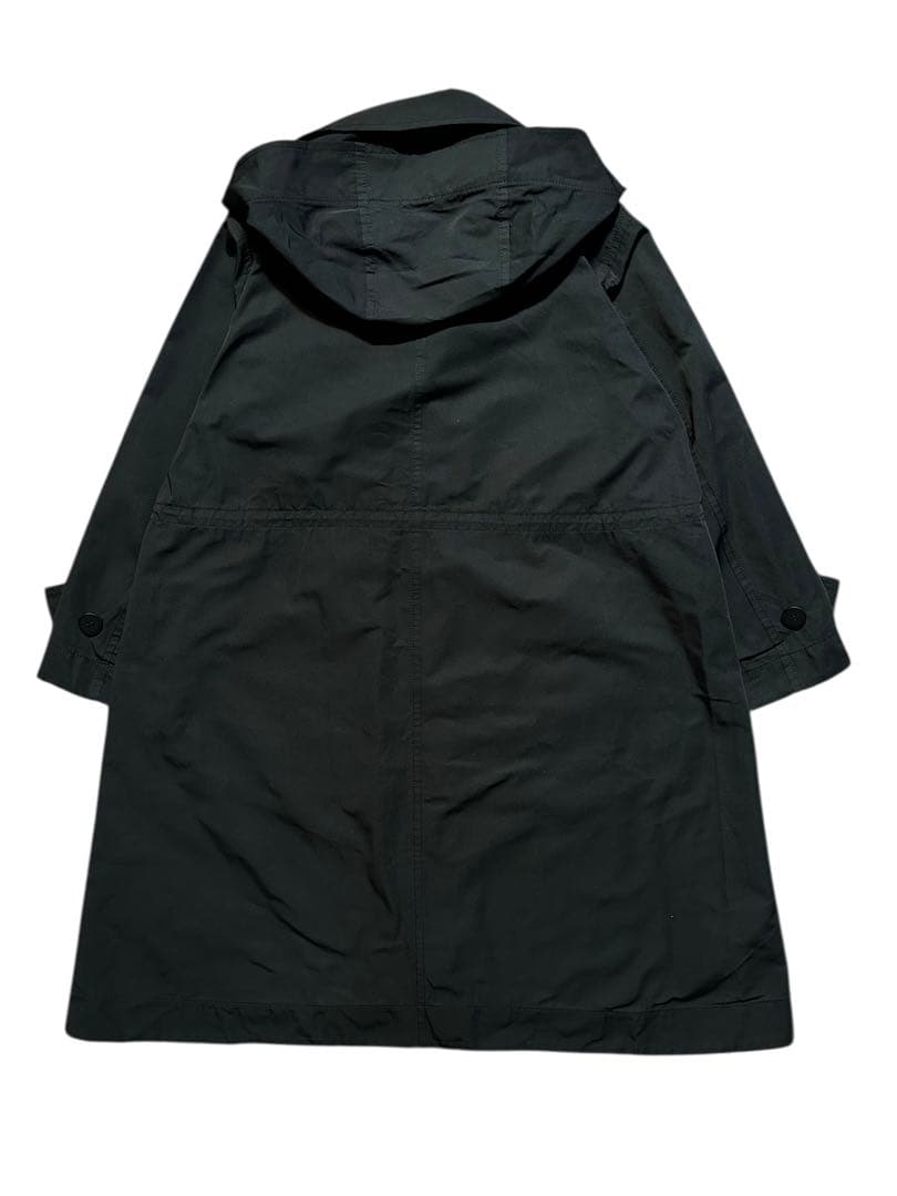 新品同様！イッセイミヤケ スプリングコートジャケット フード取外可能 size1