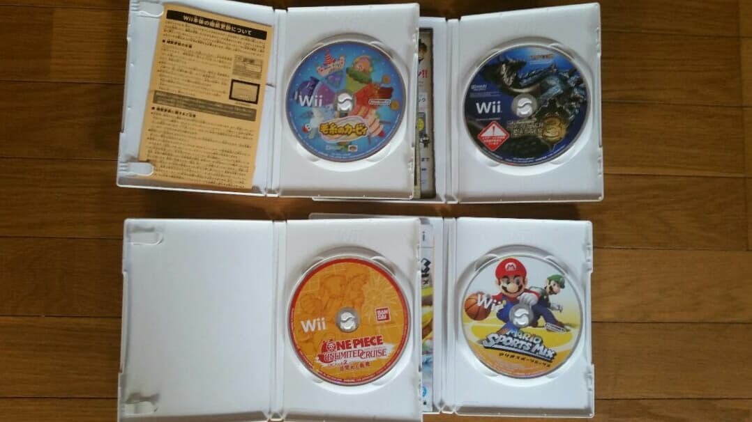 値下げしました！Wiiとその他ゲームカセット